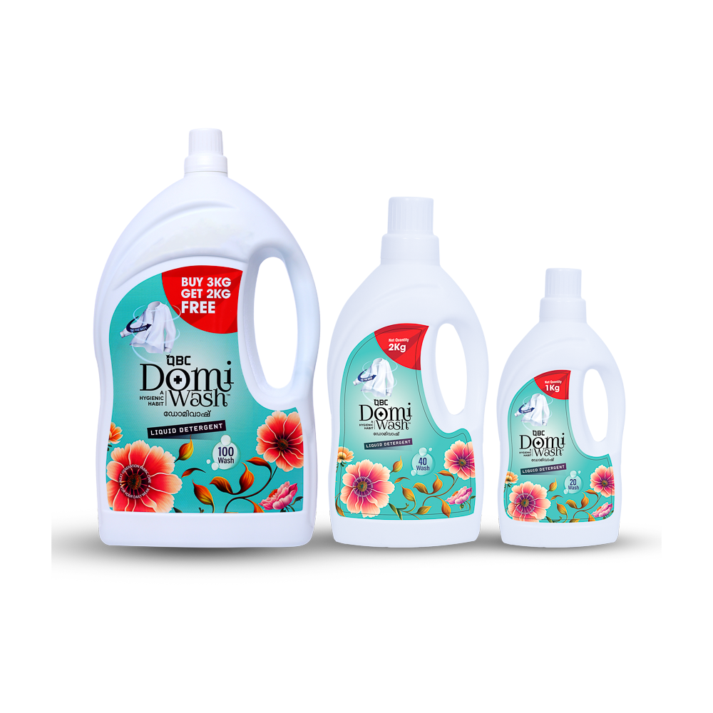 Domi Wash Liquid Detergent (1 L, 2 L, 5 L)