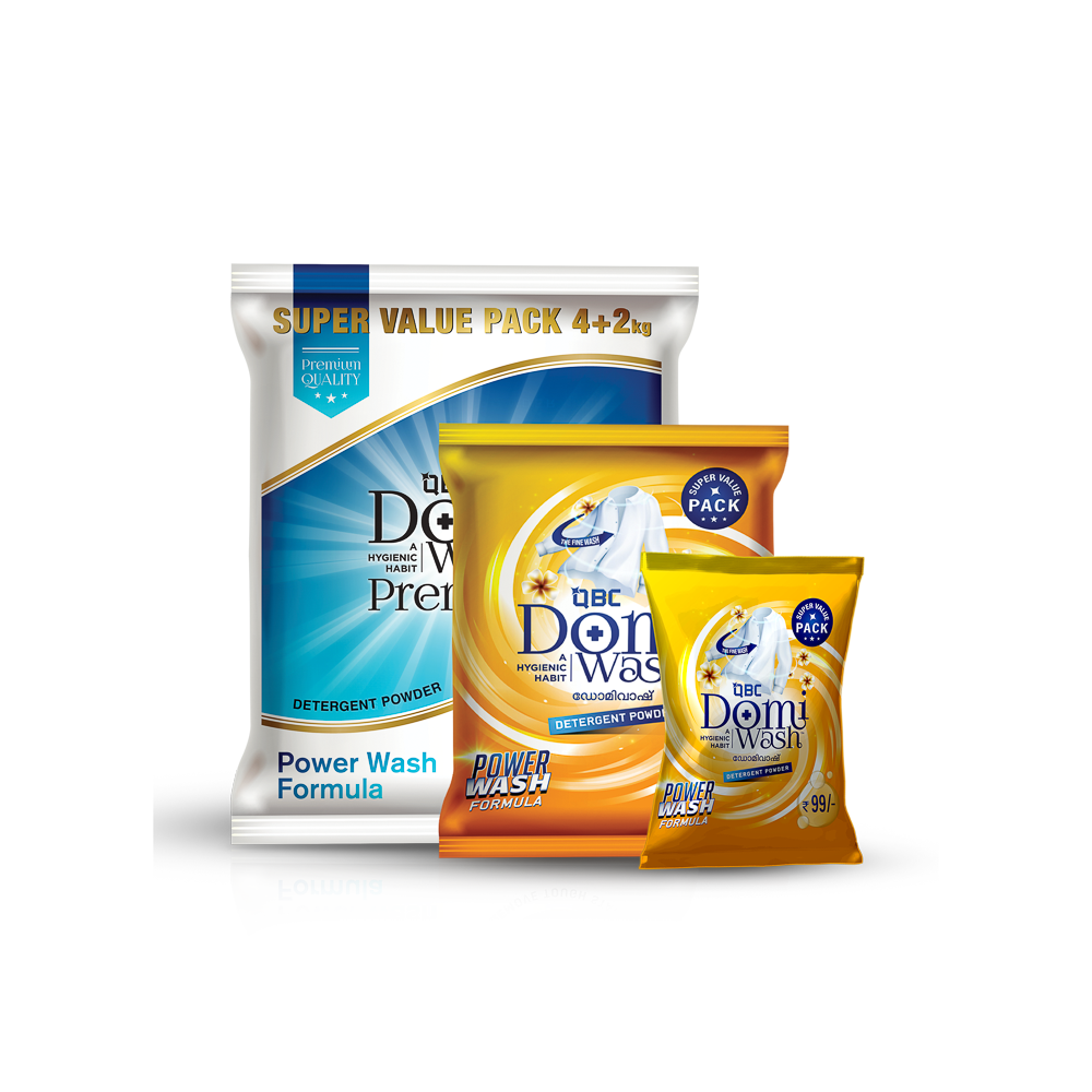Domi Washing Powder (500 g, 2 Kg, 6 Kg)