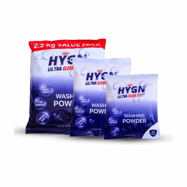 HYGN Detergent Powder 2.5KG